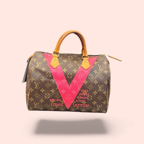 Louis Vuitton Handbags - Louis Vuitton Limited Edition Speedy 30 Monogram V – 2015